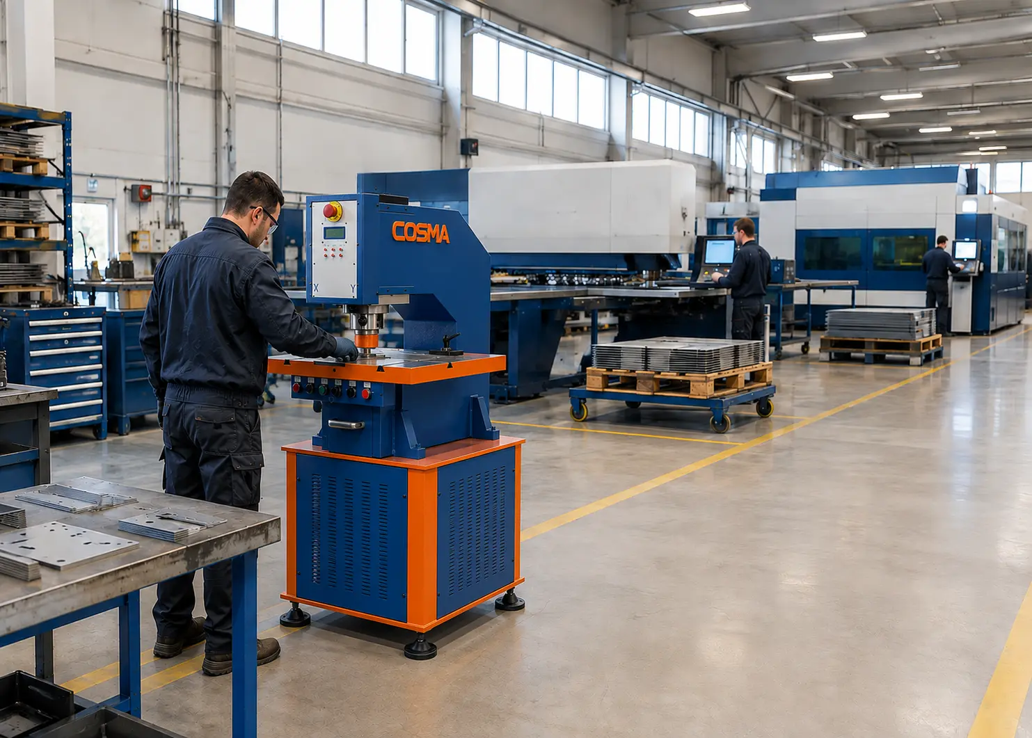 Punzonatrice manuale Cosma Flexa